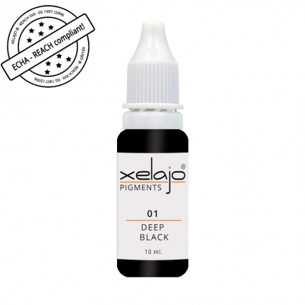 Permanent Make up Eyeliner Farbe Deep Black 10 ml. kaufen - PMU Lidfarbe - REACH