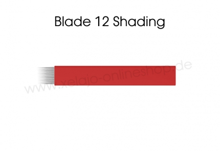 Microblading Blades 12er Shading Flat Blades