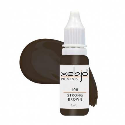 Permanent Make up Augenbrauen Farbe Strong Brown kaufen - Microblading Augenbrauenfarbe