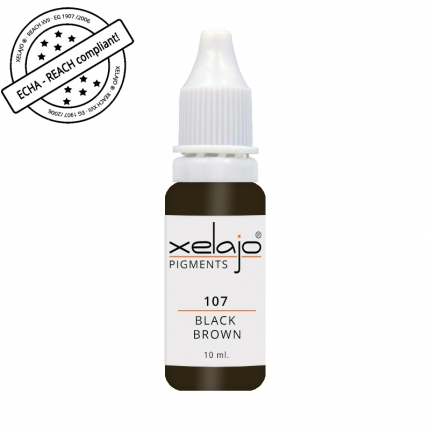 Permanent Make up Augenbrauen Farbe Black Brown 10 ml. kaufen - PMU Augenbrauenfarbe - REACH