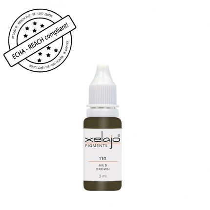 Permanent Make up Augenbrauen Farbe Mud Brown 3 ml. kaufen - PMU Schlamm Augenbrauenfarbe - REACH