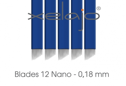Microblading Blades Super Nano 12er 0,18 mm