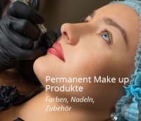 Permanent Make up Produkte, Pigmentierfaren, Nadeln, Zubehör