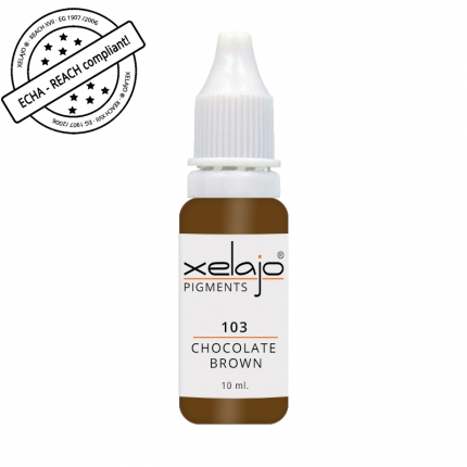 Permanent Make up Augenbrauen Farbe Chocolate Brown 10 ml. kaufen - PMU Augenbrauenfarbe - REACH