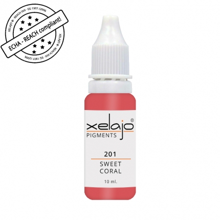 Permanent Make up Lippen Farbe Sweet Coral 10 ml. kaufen - PMU Lippenfarbe - REACH