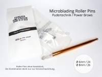 Microblading Blades Roller Pin 6 mm - Pudertechnik - Powerbrows Microblading Blades Roller Pin 6 mm - Pudertechnik - Powerbrows