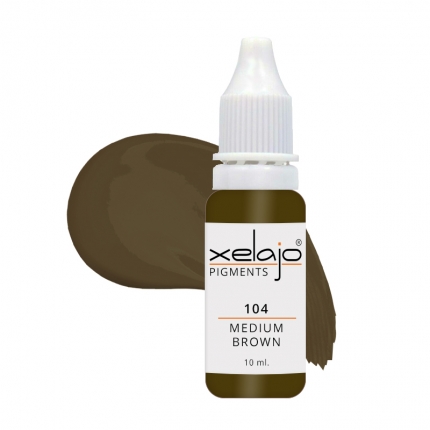 Permanent Make up Augenbrauen Farbe Medium Brown - PMU Augenbrauenfarbe  Mittelbraun - REACH