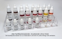 Permanent Make up Farben Acrylständer Permanent Make up Farben Acrylständer