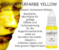 Permanent Make up Farbe Gelb