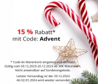 15 % Weihnachtsrabatt bei Xelajo